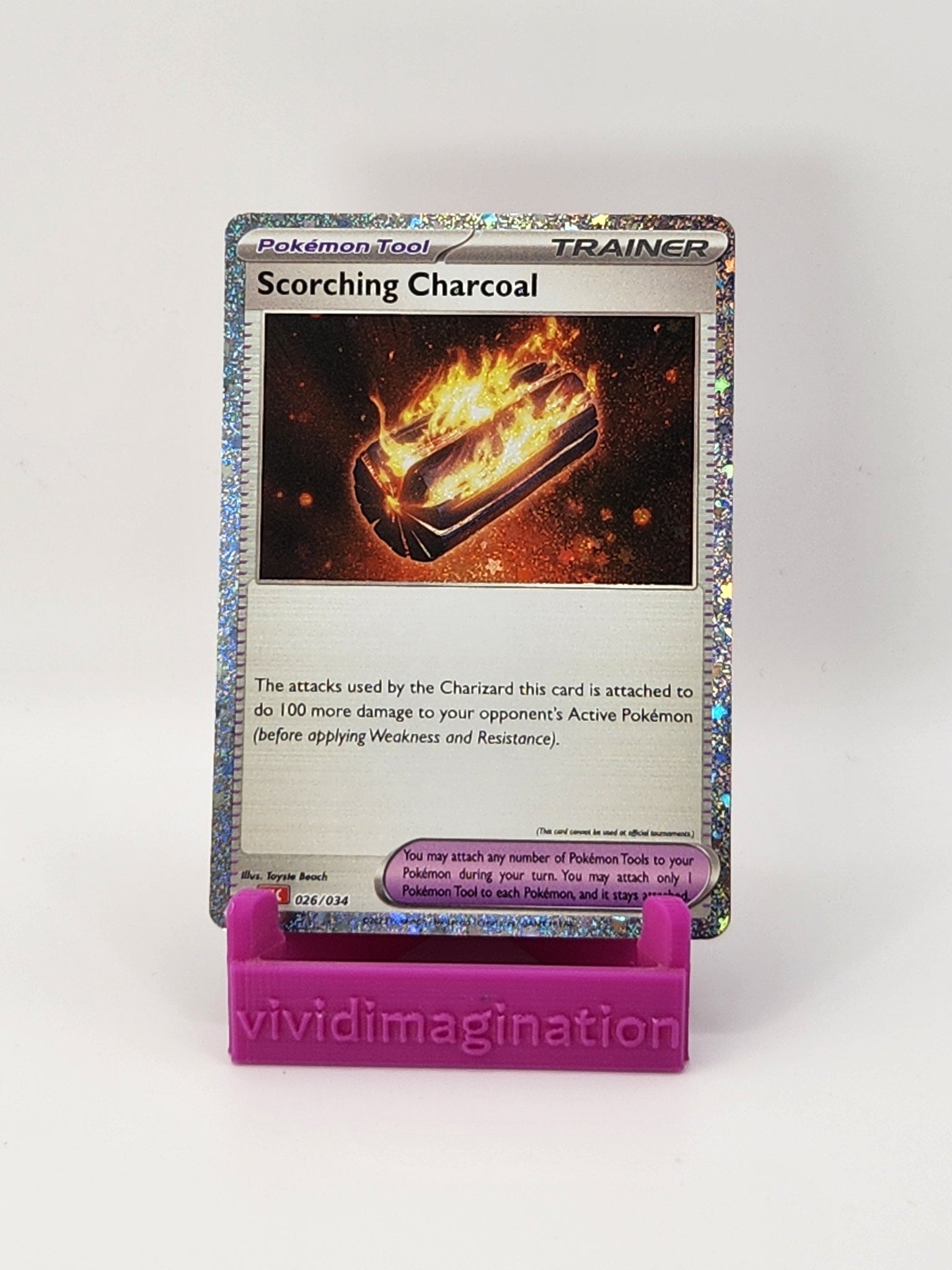 Scorching Charcoal 026/034 - All the best items from Vivid Imagination Cards and Collectibles - Just $3.99! Shop now at Vivid Imagination Cards and Collectibles