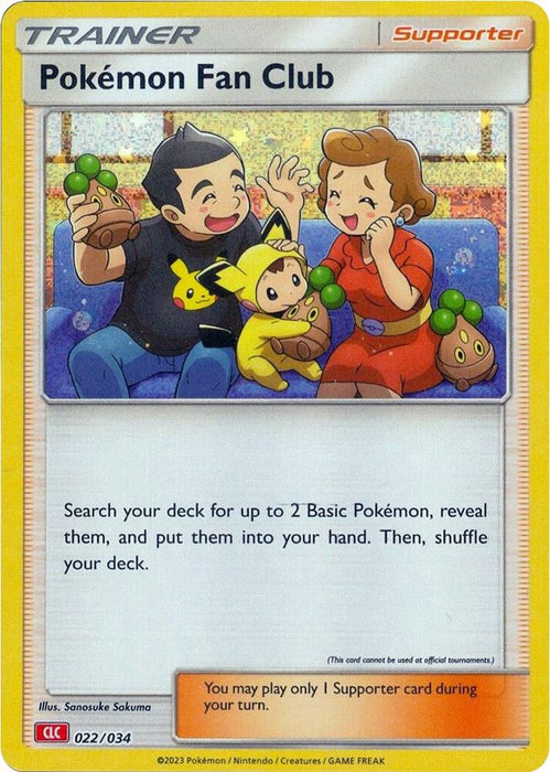 Pokemon Fan Club 022/034 - All the best items from Vivid Imagination Cards and Collectibles - Just $1.15! Shop now at Vivid Imagination Cards and Collectibles