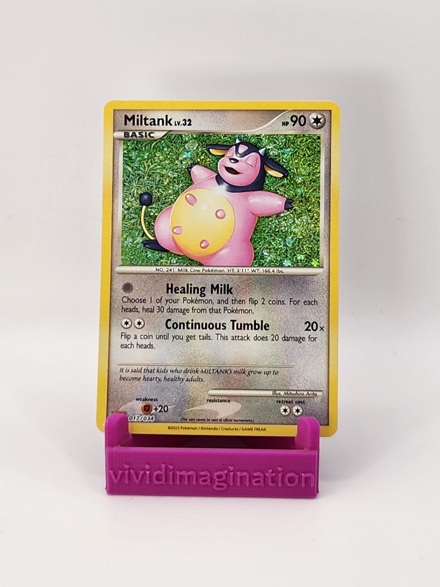 Miltank 017/034 - All the best items from Vivid Imagination Cards and Collectibles - Just $1.25! Shop now at Vivid Imagination Cards and Collectibles