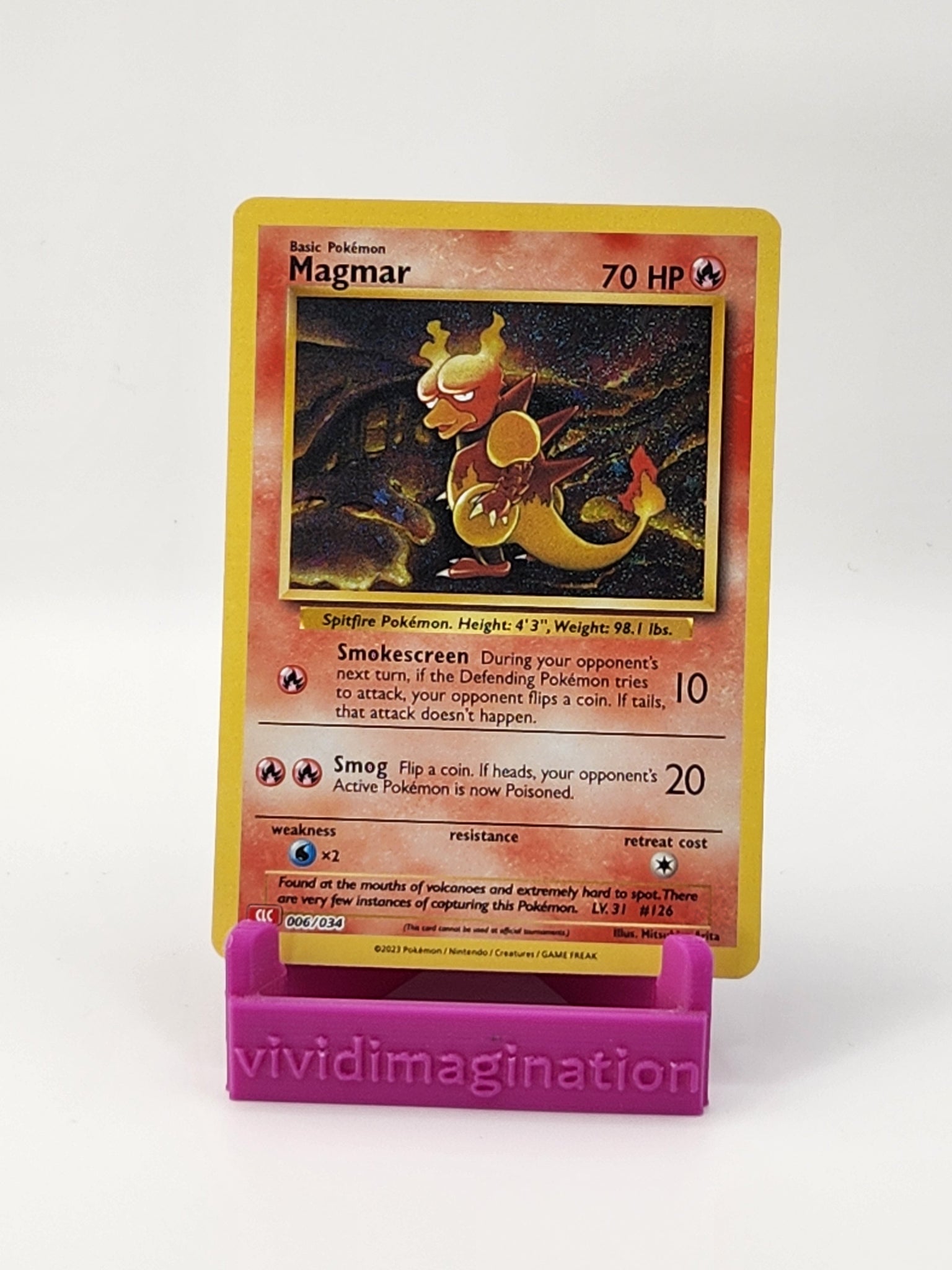 Magmar 006/034 - All the best items from Vivid Imagination Cards and Collectibles - Just $3.25! Shop now at Vivid Imagination Cards and Collectibles