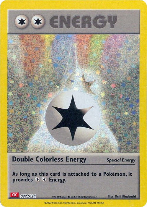 Double Colorless Energy 032/034 - All the best items from Vivid Imagination Cards and Collectibles - Just $1.99! Shop now at Vivid Imagination Cards and Collectibles