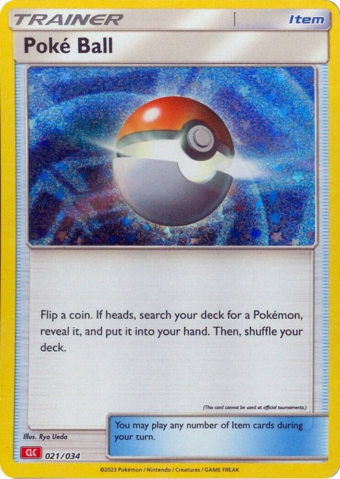 Poke Ball 021/034 - All the best items from Vivid Imagination Cards and Collectibles - Just $0.99! Shop now at Vivid Imagination Cards and Collectibles