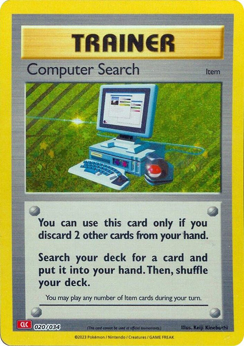 Computer Search 020/034 - All the best items from Vivid Imagination Cards and Collectibles - Just $1.49! Shop now at Vivid Imagination Cards and Collectibles