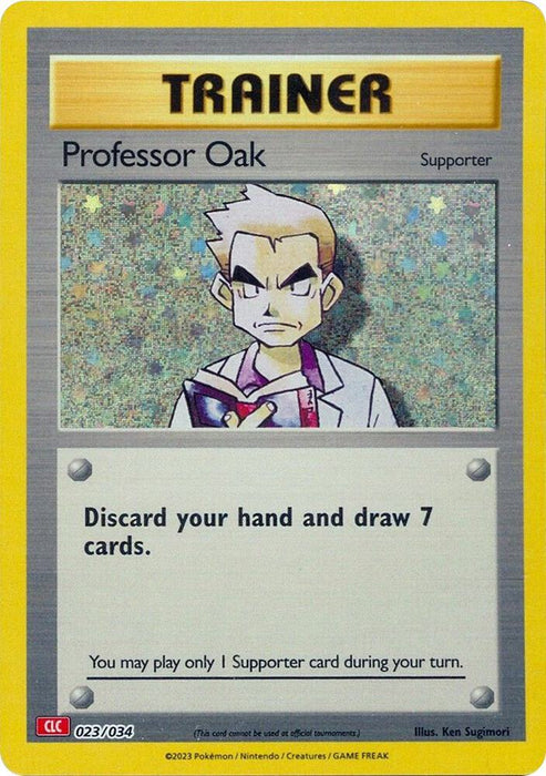 Professor Oak 023/034 - All the best items from Vivid Imagination Cards and Collectibles - Just $0.99! Shop now at Vivid Imagination Cards and Collectibles