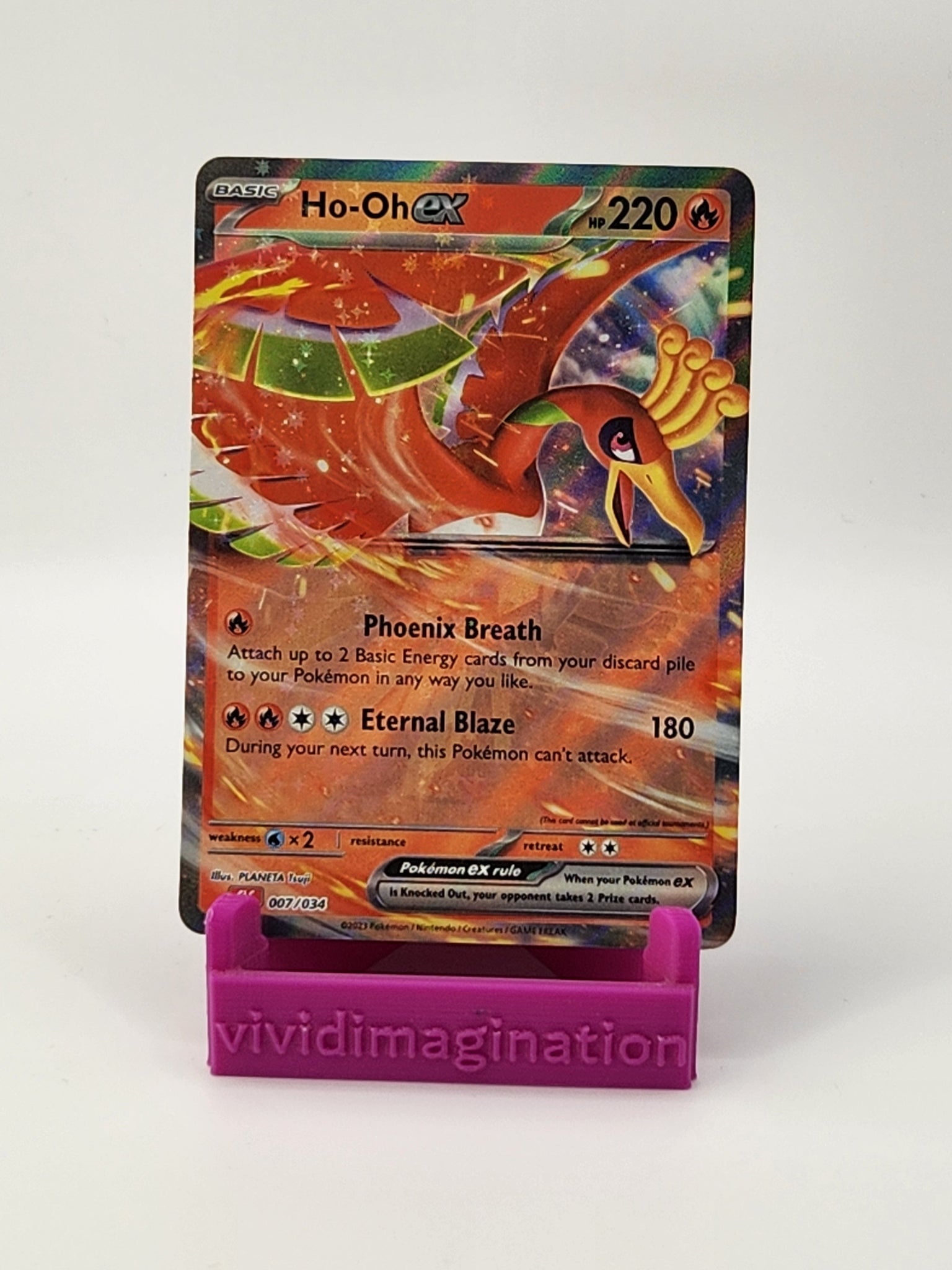 Ho-oh ex 007/034 - All the best items from Vivid Imagination Cards and Collectibles - Just $4.99! Shop now at Vivid Imagination Cards and Collectibles