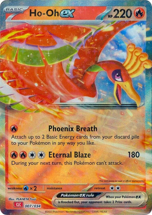 Ho-oh ex 007/034 - All the best items from Vivid Imagination Cards and Collectibles - Just $4.99! Shop now at Vivid Imagination Cards and Collectibles