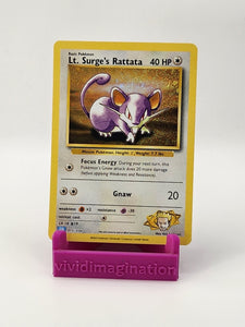 Lt. Surge's Rattata 015/034 - All the best items from Vivid Imagination Cards and Collectibles - Just $1.75! Shop now at Vivid Imagination Cards and Collectibles