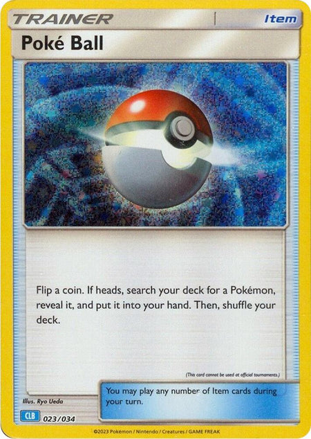 Poke Ball 023/034 - All the best items from Vivid Imagination Cards and Collectibles - Just $0.99! Shop now at Vivid Imagination Cards and Collectibles