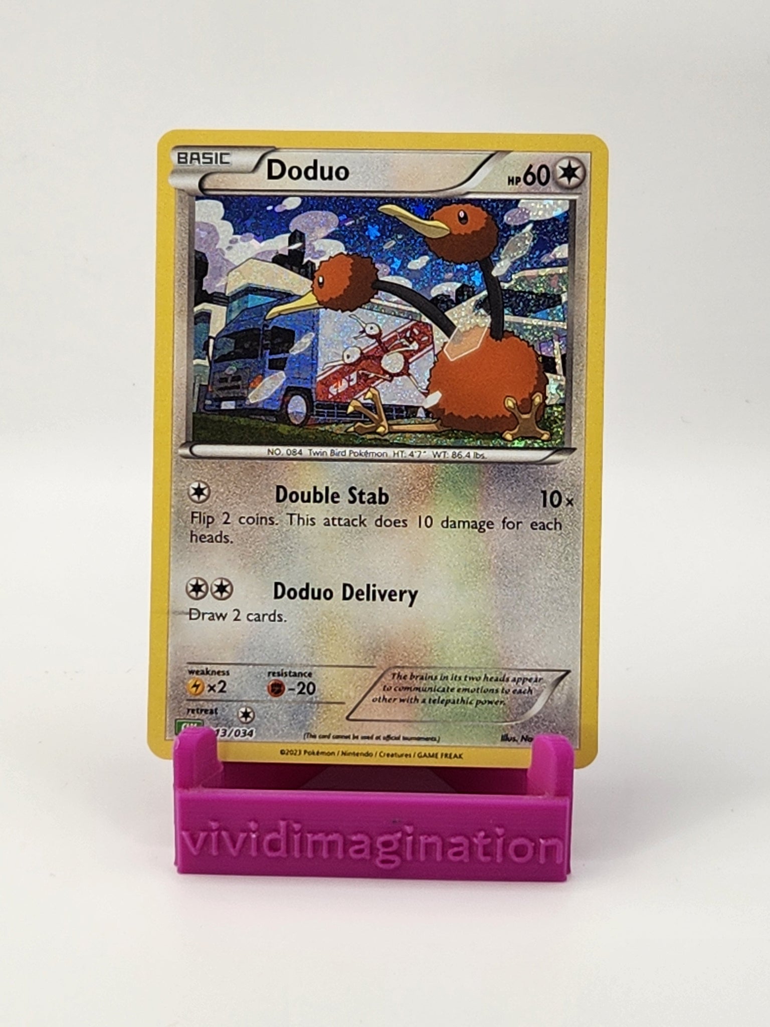 Doduo 013/034 - All the best items from Vivid Imagination Cards and Collectibles - Just $0.99! Shop now at Vivid Imagination Cards and Collectibles