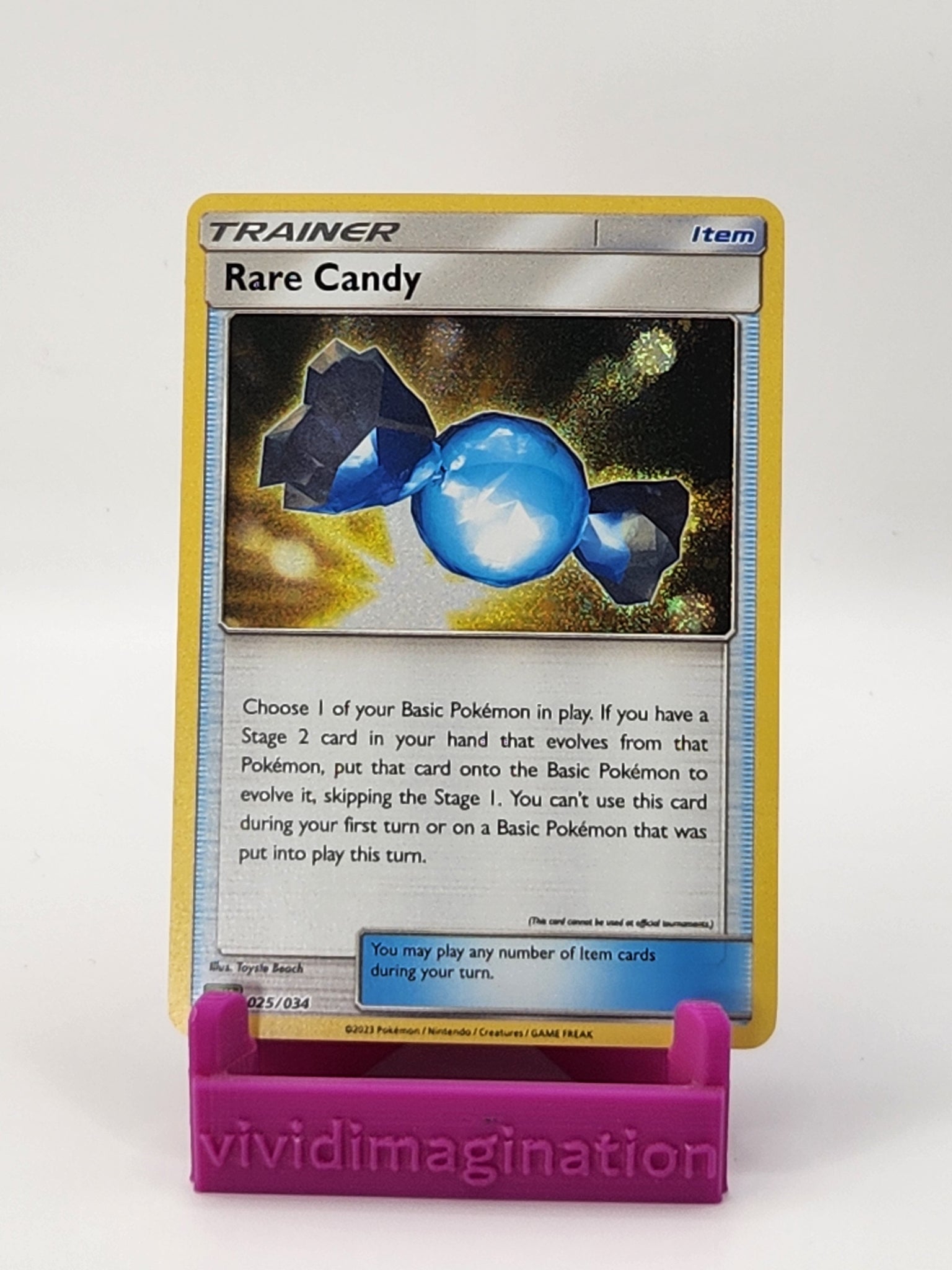 Rare Candy 025/034 |Vivid Imagination Cards and Collectibles Rare Candy 025/034 |Vivid Imagination Cards and Collectibles