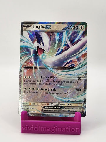 Lugia ex 017/034 - All the best items from Vivid Imagination Cards and Collectibles - Just $0.99! Shop now at Vivid Imagination Cards and Collectibles