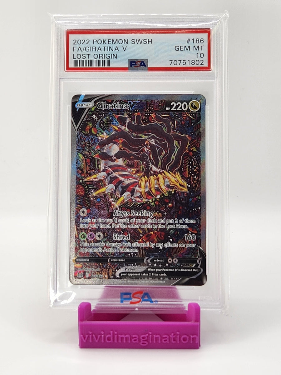 Giratina V 186/196 (PSA 10) |Vivid Imagination Cards and Collectibles