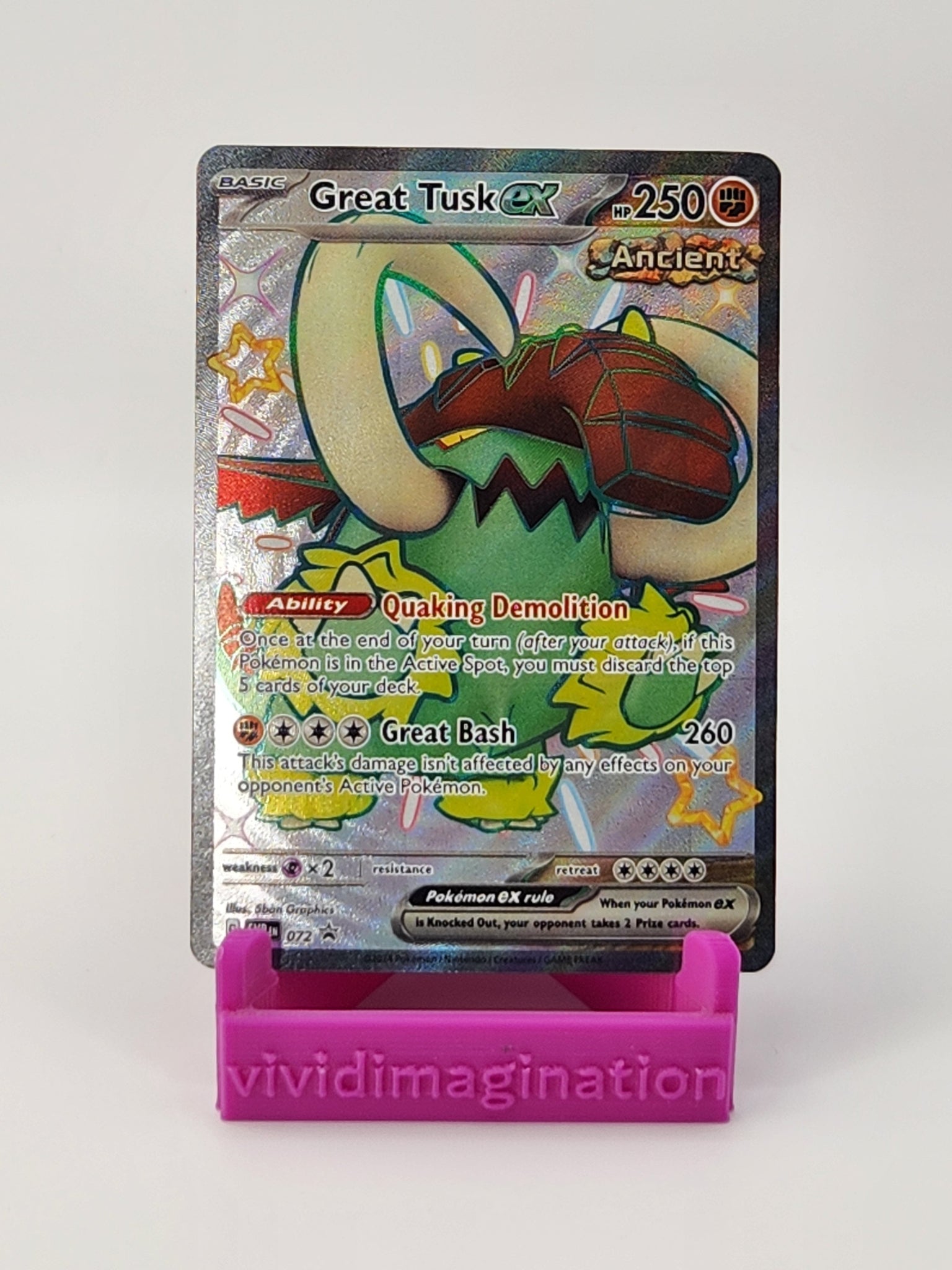 Great Tusk ex 072 - All the best items from Vivid Imagination Cards and Collectibles - Just $0.15! Shop now at Vivid Imagination Cards and Collectibles