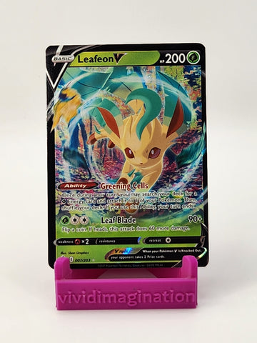 Leafeon V 7/203 - All the best items from Vivid Imagination Cards and Collectibles - Just $1.49! Shop now at Vivid Imagination Cards and Collectibles