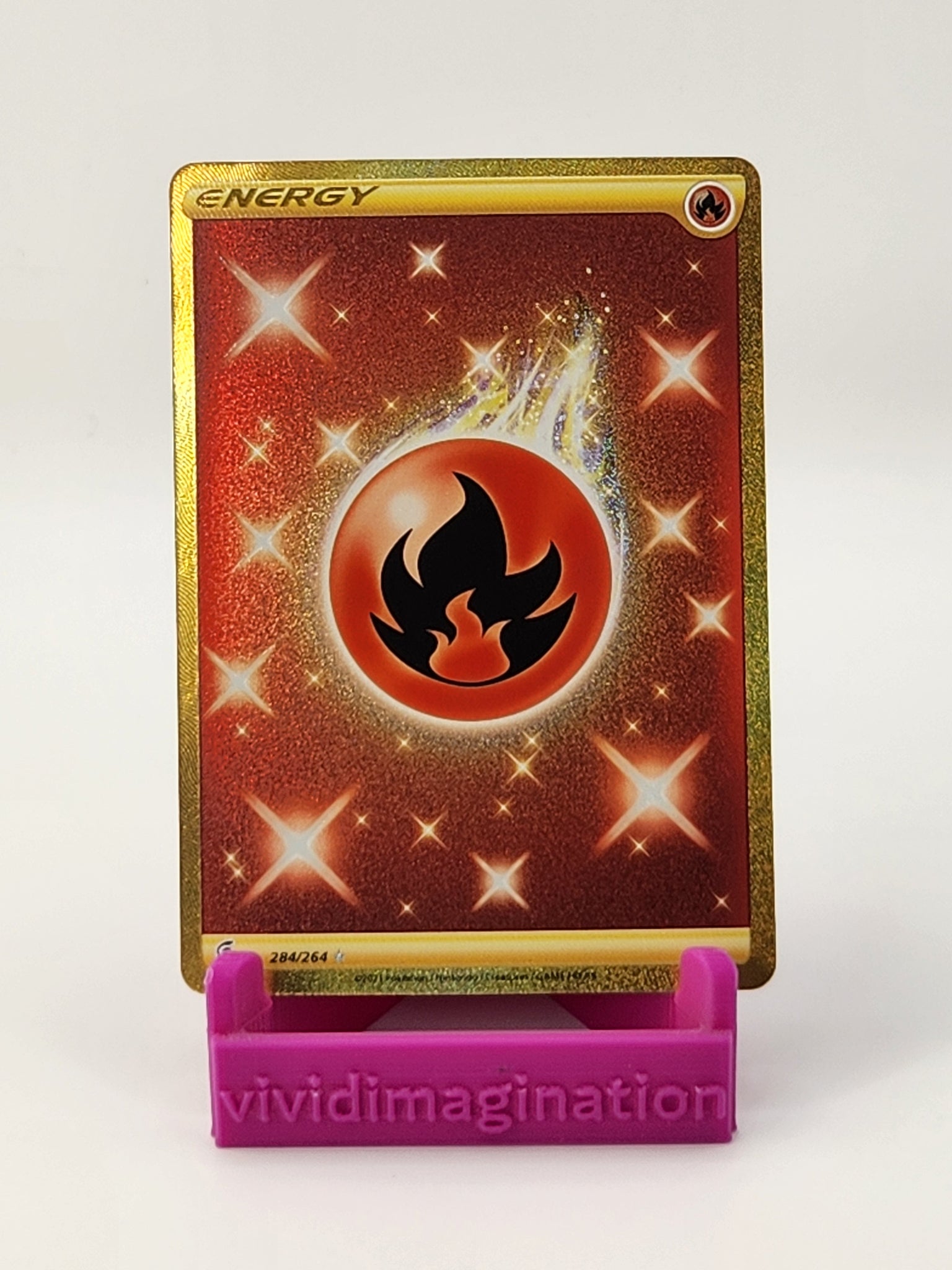 Fire Energy 284/264 (Secret) - All the best items from Vivid Imagination Cards and Collectibles - Just $5.49! Shop now at Vivid Imagination Cards and Collectibles