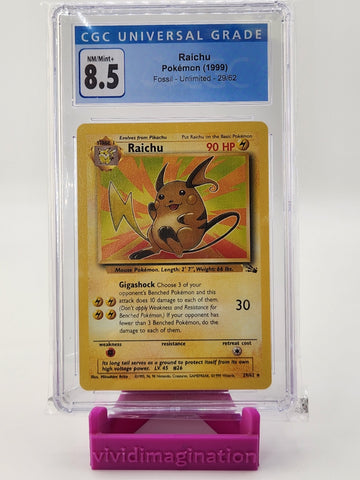 Raichu 29/62 (CGC 8.5) - All the best items from Vivid Imagination Cards and Collectibles - Just $19.99! Shop now at Vivid Imagination Cards and Collectibles