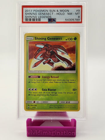 Shining Genesect 9/73 (PSA 8) - All the best items from Vivid Imagination Cards and Collectibles - Just $14.99! Shop now at Vivid Imagination Cards and Collectibles