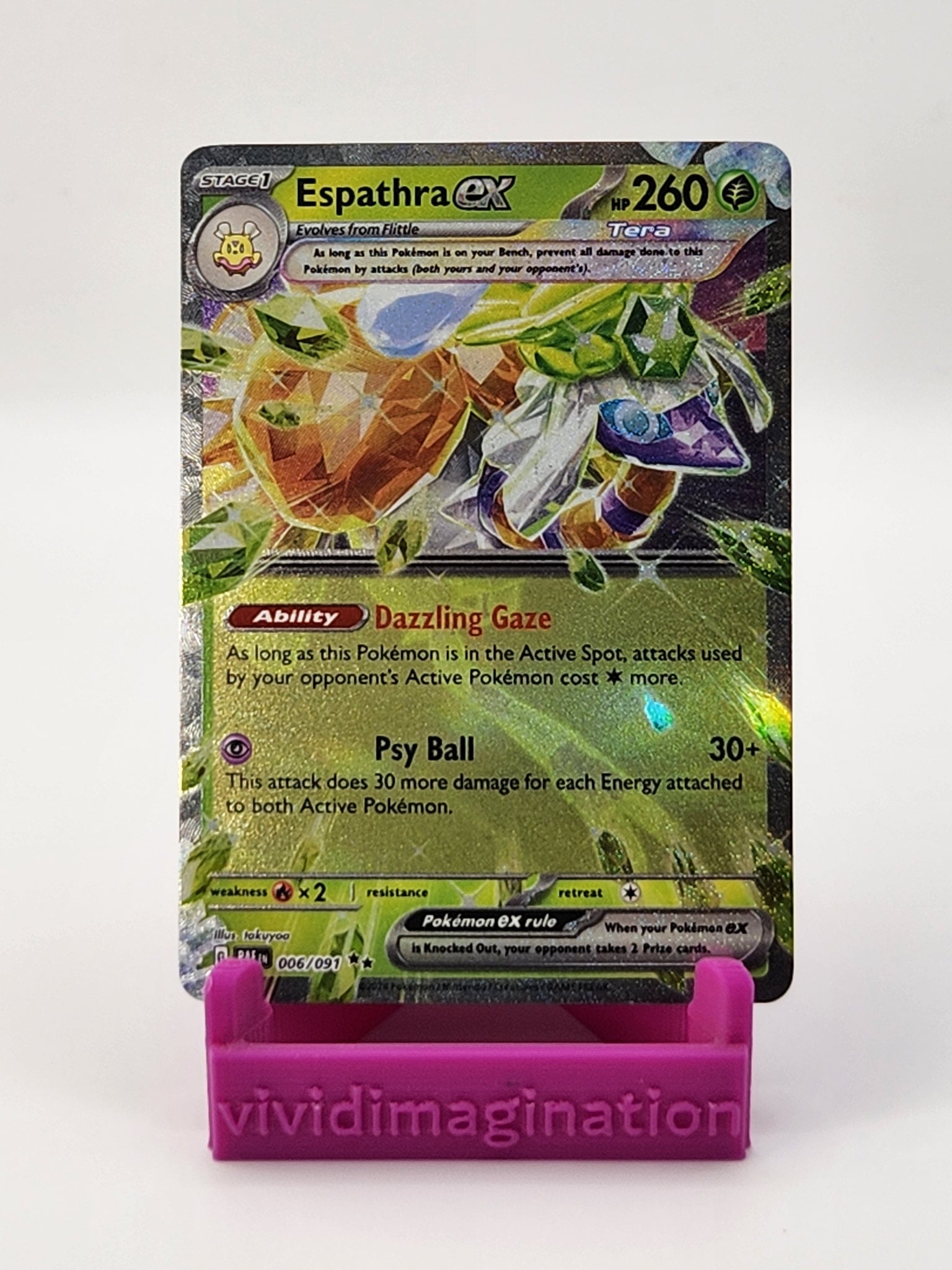 Espathra ex 006/091 - All the best items from Vivid Imagination Cards and Collectibles - Just $0.39! Shop now at Vivid Imagination Cards and Collectibles