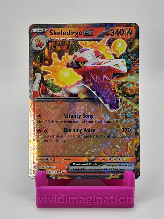 Skeledirge ex 037/193 - All the best items from Vivid Imagination Cards and Collectibles - Just $1.49! Shop now at Vivid Imagination Cards and Collectibles
