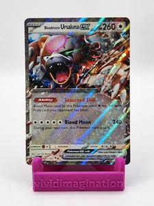 Bloodmoon Ursaluna ex 141/167 - All the best items from Vivid Imagination Cards and Collectibles - Just $1.49! Shop now at Vivid Imagination Cards and Collectibles