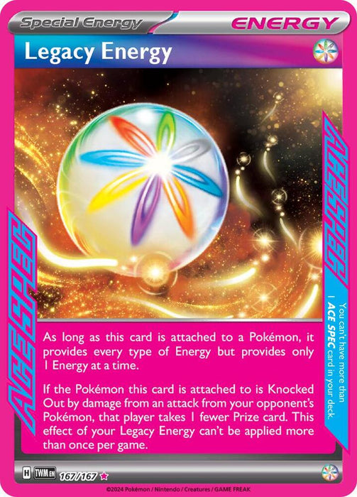 Legacy Energy 167/167 - All the best items from Vivid Imagination Cards and Collectibles - Just $1.49! Shop now at Vivid Imagination Cards and Collectibles