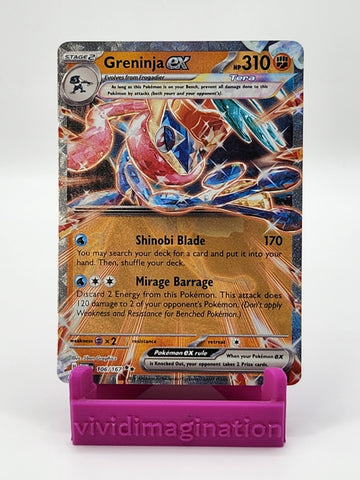 Greninja ex 106/167 - All the best items from Vivid Imagination Cards and Collectibles - Just $0.99! Shop now at Vivid Imagination Cards and Collectibles