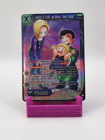 Android 18, Krillin, and Maron, Family United BT20-030 R - All the best items from Vivid Imagination Cards and Collectibles - Just $1.49! Shop now at Vivid Imagination Cards and Collectibles