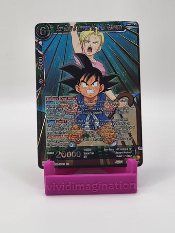 Son Goku & Android 18, Vital Teamwork BT20-064 SR - All the best items from Vivid Imagination Cards and Collectibles - Just $1.49! Shop now at Vivid Imagination Cards and Collectibles