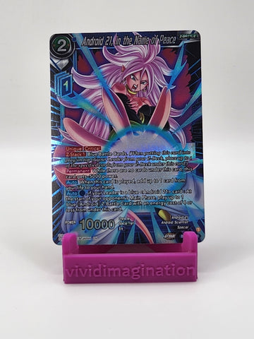 Android 21, in the Name of Peace BT20-029 R - All the best items from Vivid Imagination Cards and Collectibles - Just $0.99! Shop now at Vivid Imagination Cards and Collectibles