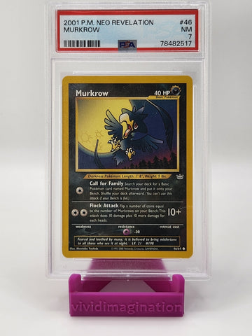 Murkrow 46/64 (PSA 7) - All the best items from Vivid Imagination Cards and Collectibles - Just $5.99! Shop now at Vivid Imagination Cards and Collectibles