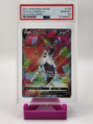 Volcarona V 170/203 (PSA 10) - All the best items from Vivid Imagination Cards and Collectibles - Just $29.99! Shop now at Vivid Imagination Cards and Collectibles