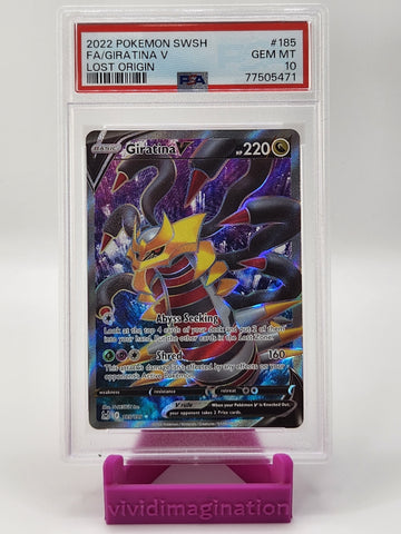 Giratina V 185/196 (PSA 10) - All the best items from Vivid Imagination Cards and Collectibles - Just $44.99! Shop now at Vivid Imagination Cards and Collectibles