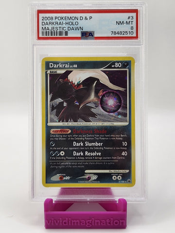 Darkrai 3/100 (PSA 8) - All the best items from Vivid Imagination Cards and Collectibles - Just $19.99! Shop now at Vivid Imagination Cards and Collectibles