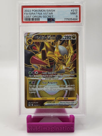 Giratina Vstar 212/196 (PSA 9) - All the best items from Vivid Imagination Cards and Collectibles - Just $19.99! Shop now at Vivid Imagination Cards and Collectibles