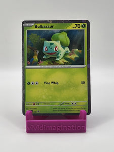 Bulbasaur 046 (Cosmos Holo) - All the best items from Vivid Imagination Cards and Collectibles - Just $0.39! Shop now at Vivid Imagination Cards and Collectibles