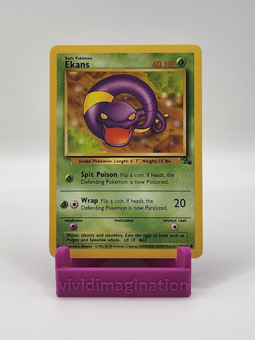 Ekans 46/62 1st Ed. - All the best items from Vivid Imagination Cards and Collectibles - Just $0.49! Shop now at Vivid Imagination Cards and Collectibles