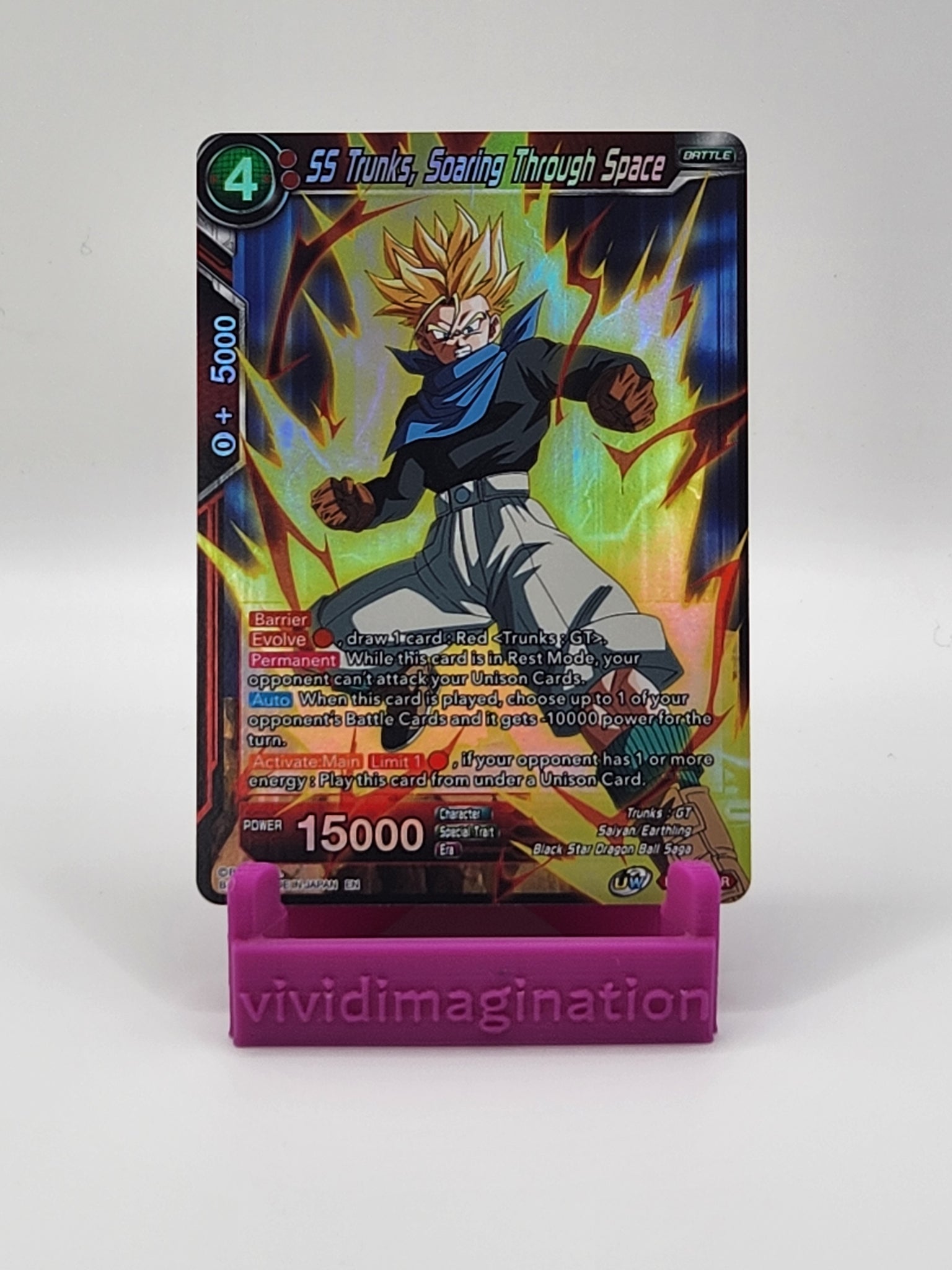 SS Trunks, Soaring Through Space BT17-012 R - All the best items from Vivid Imagination Cards and Collectibles - Just $1.49! Shop now at Vivid Imagination Cards and Collectibles