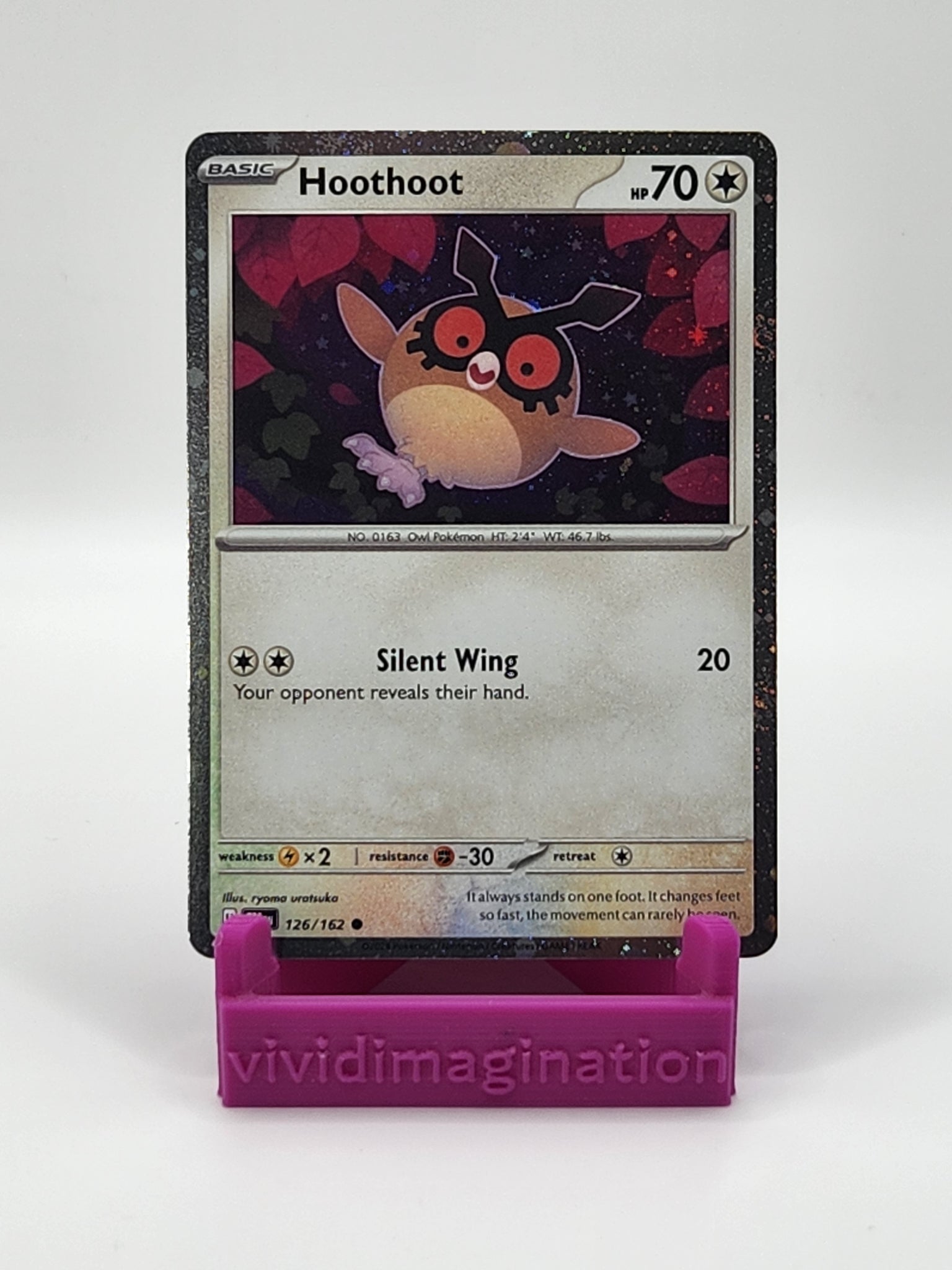 Hoothoot 126 (Cosmos Holo) - All the best items from Vivid Imagination Cards and Collectibles - Just $1.25! Shop now at Vivid Imagination Cards and Collectibles