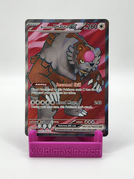 Bloodmoon Ursaluna ex 202/167 - All the best items from Vivid Imagination Cards and Collectibles - Just $2.99! Shop now at Vivid Imagination Cards and Collectibles