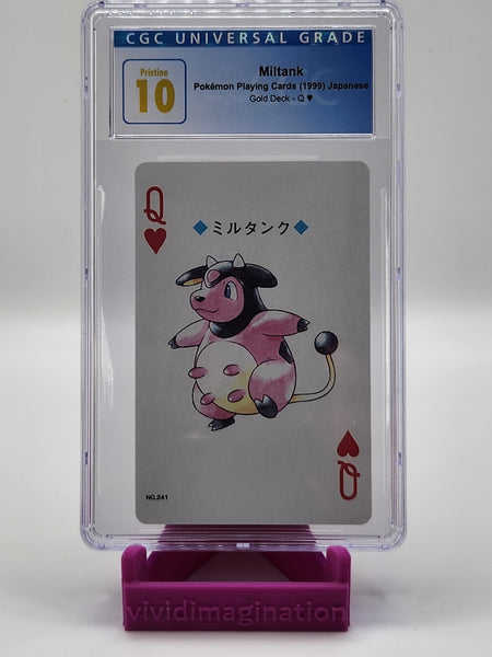 Miltank Gold Deck Q (CGC 10 Pristine) - All the best items from Vivid Imagination Cards and Collectibles - Just $24.99! Shop now at Vivid Imagination Cards and Collectibles