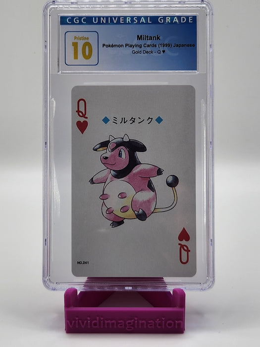 Miltank Gold Deck Q (CGC 10 Pristine) - All the best items from Vivid Imagination Cards and Collectibles - Just $24.99! Shop now at Vivid Imagination Cards and Collectibles