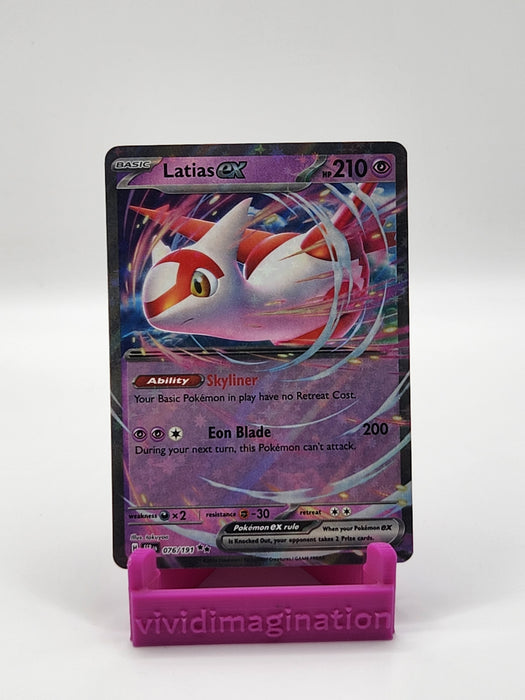 Latias EX 076/191 - All the best items from Vivid Imagination Cards and Collectibles - Just $2.99! Shop now at Vivid Imagination Cards and Collectibles