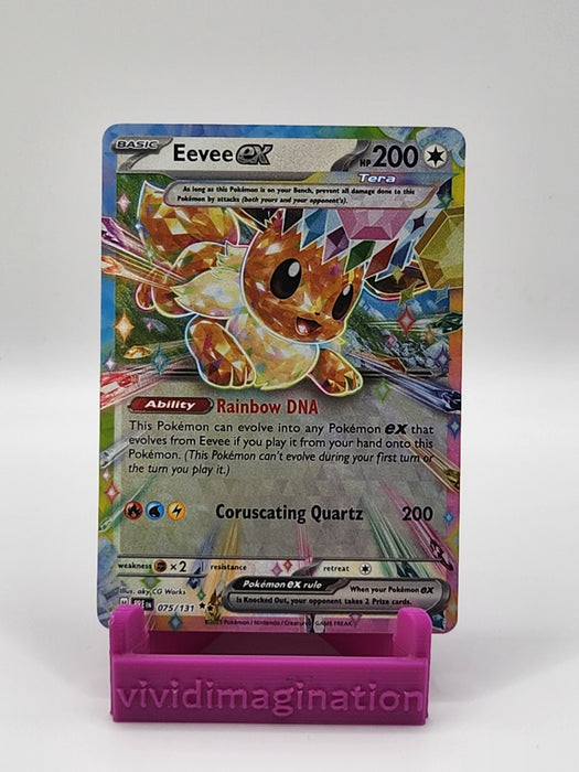 Eevee ex 075/131 - All the best items from Vivid Imagination Cards and Collectibles - Just $10.99! Shop now at Vivid Imagination Cards and Collectibles
