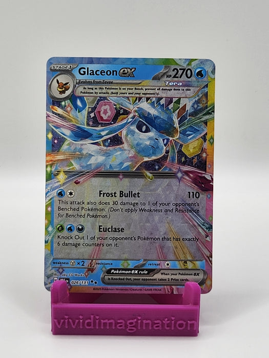 Glaceon ex 026/131 - All the best items from Vivid Imagination Cards and Collectibles - Just $3.99! Shop now at Vivid Imagination Cards and Collectibles