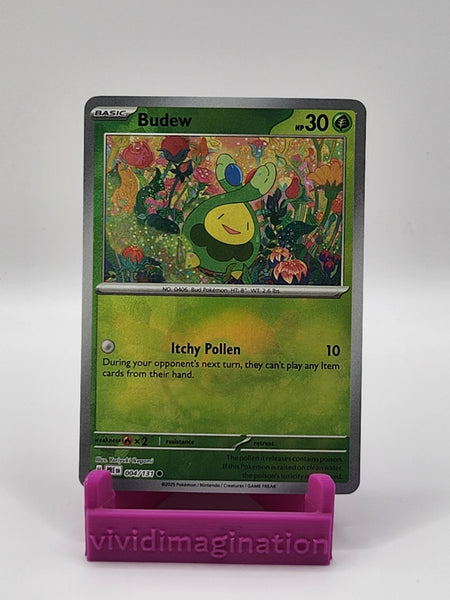 Budew 004/131 (Poke Ball Pattern) - All the best items from Vivid Imagination Cards and Collectibles - Just $6.99! Shop now at Vivid Imagination Cards and Collectibles