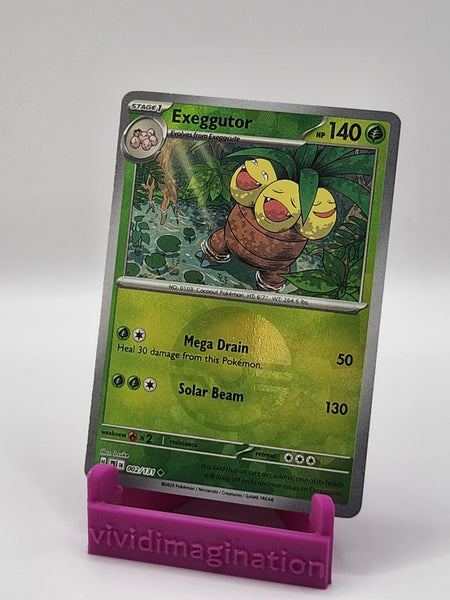 Exeggutor 002/131 (Poke Ball Pattern) - All the best items from Vivid Imagination Cards and Collectibles - Just $0.75! Shop now at Vivid Imagination Cards and Collectibles