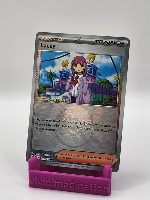 Lacey 114/131 (Poke Ball Pattern) - All the best items from Vivid Imagination Cards and Collectibles - Just $0.75! Shop now at Vivid Imagination Cards and Collectibles