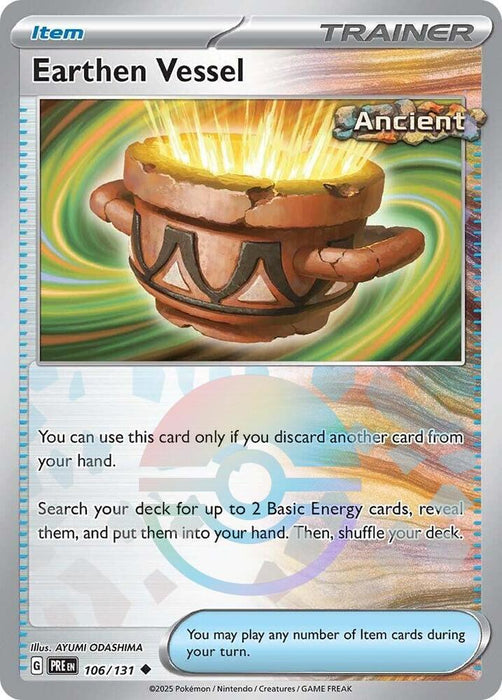 Earthen Vessel 106/131 (Poke Ball Pattern) - All the best items from Vivid Imagination Cards and Collectibles - Just $3.49! Shop now at Vivid Imagination Cards and Collectibles