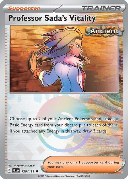 Professor Sada's Vitality 120/131 (Poke Ball Pattern) - All the best items from Vivid Imagination Cards and Collectibles - Just $0.75! Shop now at Vivid Imagination Cards and Collectibles