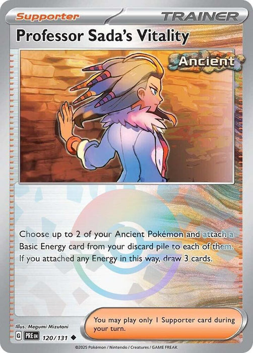 Professor Sada's Vitality 120/131 (Poke Ball Pattern) - All the best items from Vivid Imagination Cards and Collectibles - Just $0.75! Shop now at Vivid Imagination Cards and Collectibles